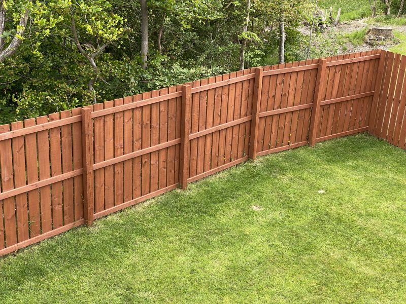 Fence Installation Site
